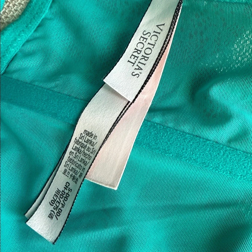 Victorias Secret Lace-Up Capri Sea Corset Top